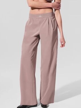 ALO Suit Up Trouser (Regular Length) Taupe XXS - 29.5” Inseam